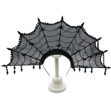 Halloween Kopfschmuck in Schwarz